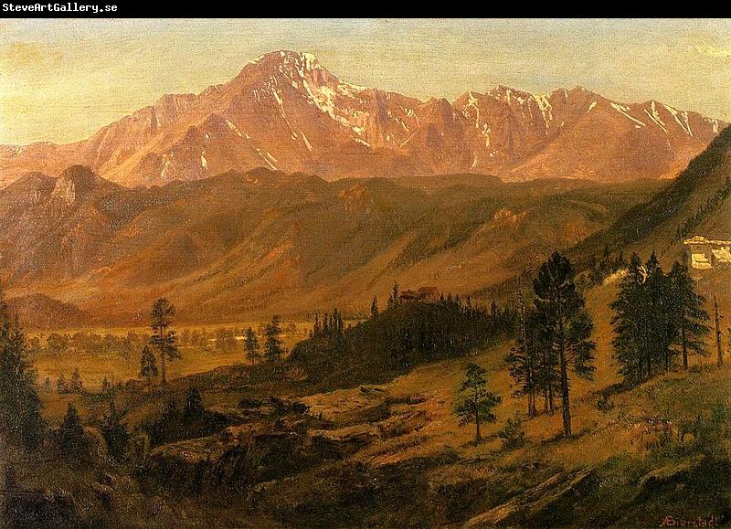 Albert Bierstadt Pikes Peak, Rocky Mountains
